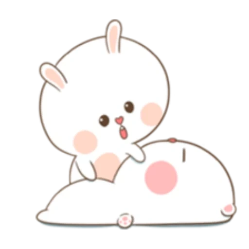 kawaii, puffy bear, cute drawings, tuagom puffy bear, tuagom puffy bear and rabbit