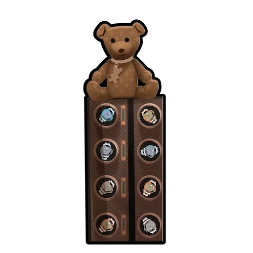 медведь, игрушка, шоколадный мишка, плюшевый медведь, шоколад по 3д модели