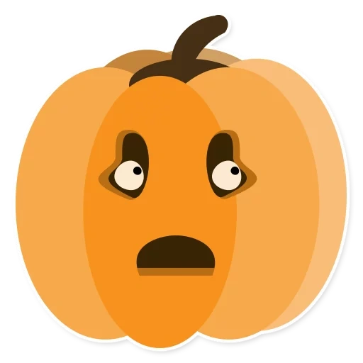 zucca, zucca di emoji, zucca di emoji, piccola zucca