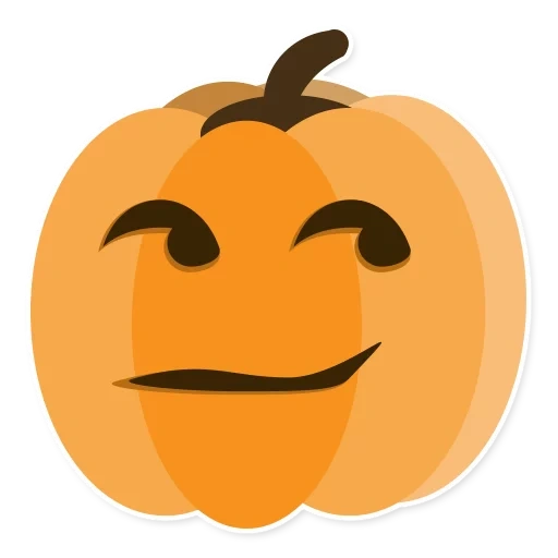 zucca, la faccia di zucca, zucca di emoji, piccola zucca, pumpkin