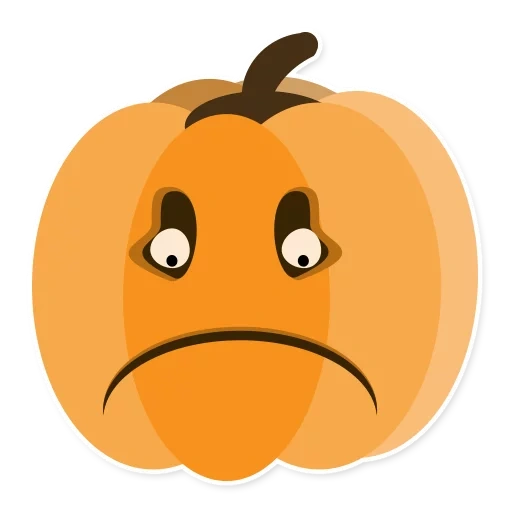 zucca, zucca di emoji, zucca di emoji, la zucca è ordinaria, piccola zucca