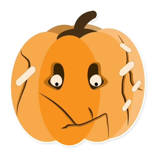 zucca, zucca di emoji, zucca di emoji, la zucca è ordinaria, piccola zucca