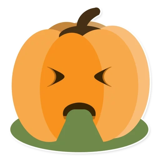 calabaza, calabaza emoji, la calabaza es ordinaria, calabaza pequeña