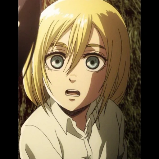 attacco dei titani, attacco della finale di titani, attacco dei personaggi di titani, crysta lenz attack titans, storia della stagione 2 di attacco di titani