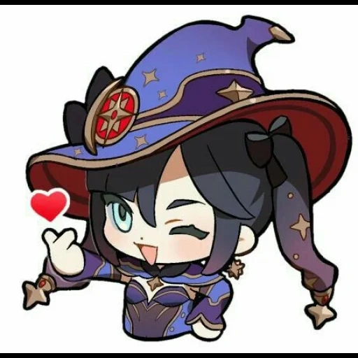 chibi, mona chibi, chibi genshen, genshin chibi, mona gen shen chibi