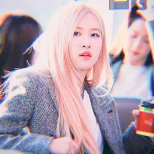 pó preto, garota coreana, rose blackpink, blackpink rosé, beleza coreana