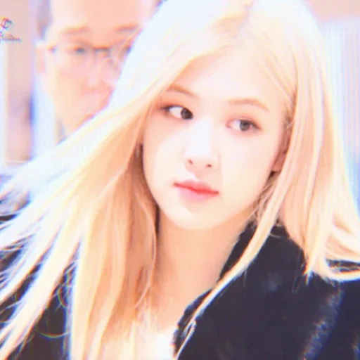 rose blackpink, rose noir, korean girls, coiffure coréenne, rose blackpink twice