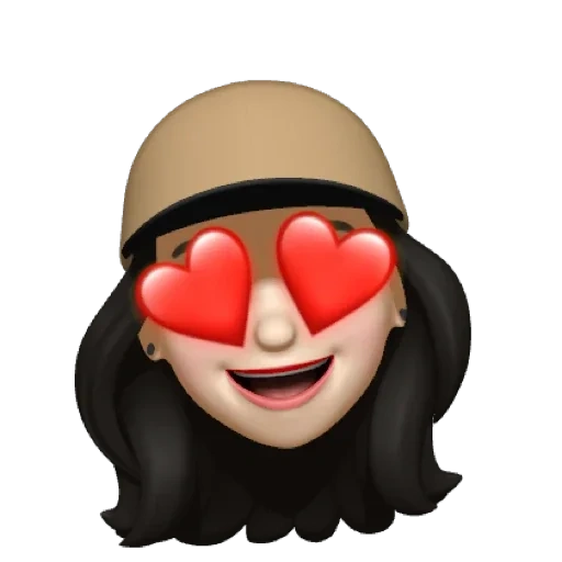 memoji, frau, emoji ist süß, anna ovasapyan, emoji smileik