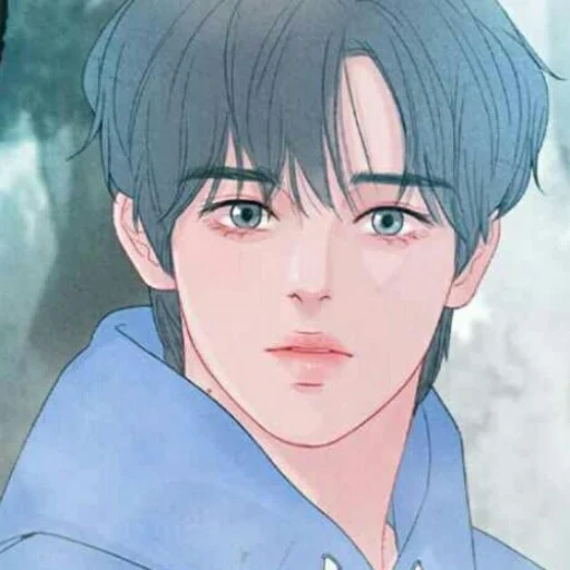 asiático, webtoon, menino anime, personagem de anime, mystical webtoon