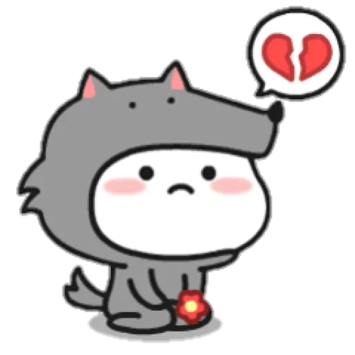 joli, chat, chats, chats chibi, chers dessins sont mignons