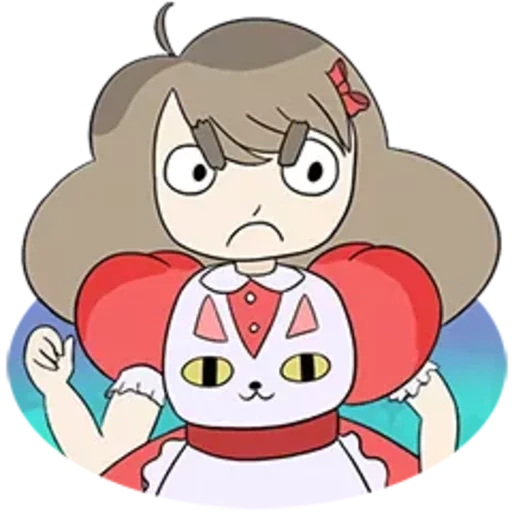 animation, puppycat, bee and puppycat, bi pappicket 2013, flowerless sticker