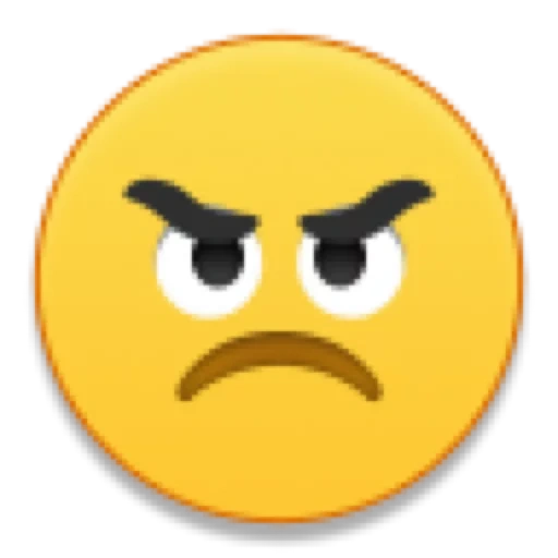 emoji, emoji angry, angry emojis, angry emojis, a disgruntled smiling face
