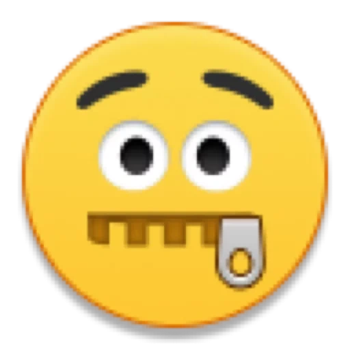 emoji, emoji, expression mouth lock, expression lock, smiley mouth castle