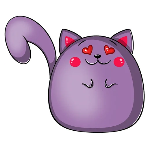 viola, violet cat, il gatto è viola