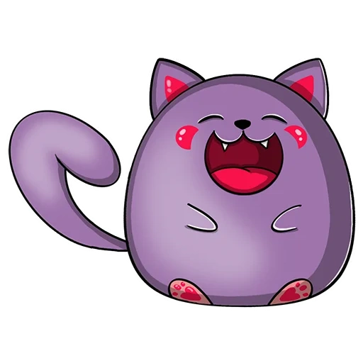 pussin cat, purple cat, purple cat