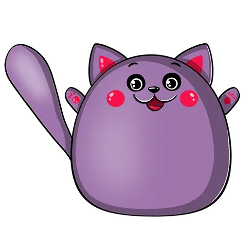 gato pusin, roxo, gato roxo