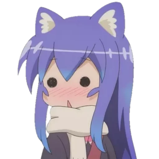 anime neko, animation kawawai, anime chat, acchi kocchi, tsumuminiva