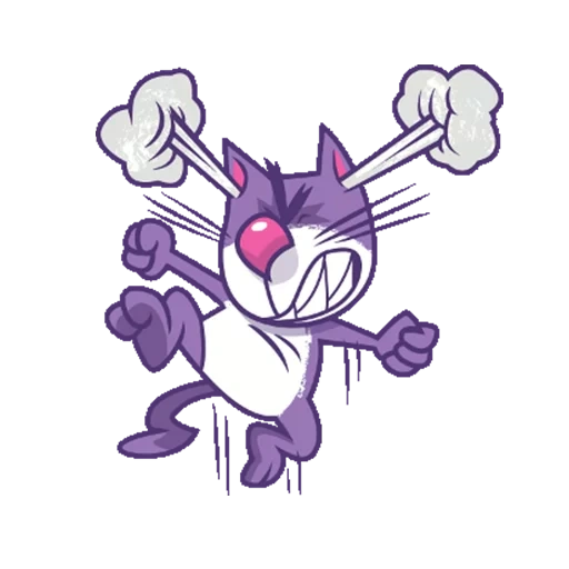 die katze, die katze, psi cat, purple cat, purple cat