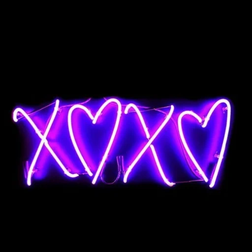 xoxo neon, neon lamp style, neon sign, neon lamp products, neon sign