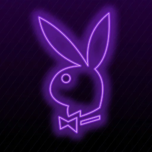 neon hare, playboy neon, neon hare, placas de neon, bunnies de neon