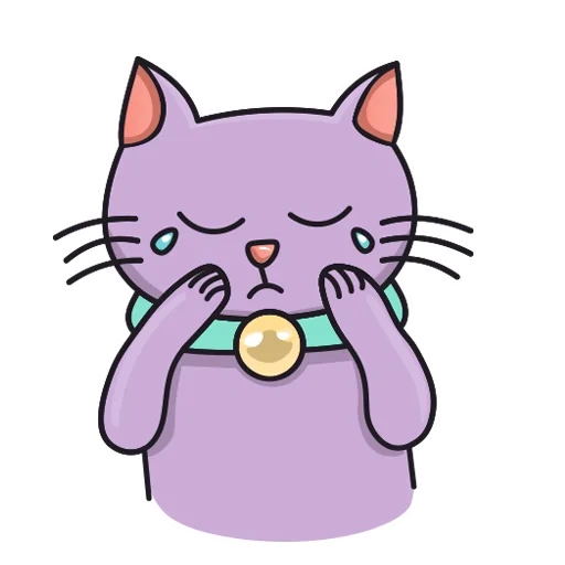 purple cat, lavender cat, purple cat, cat badger purple