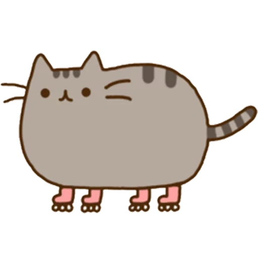 пушин, pusheen, кот пушин, pusheen the cat