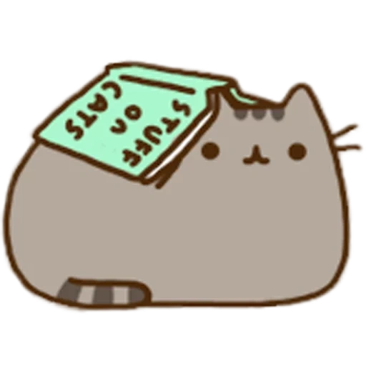 пушин, пушин кэт, кот пушин, pusheen cat