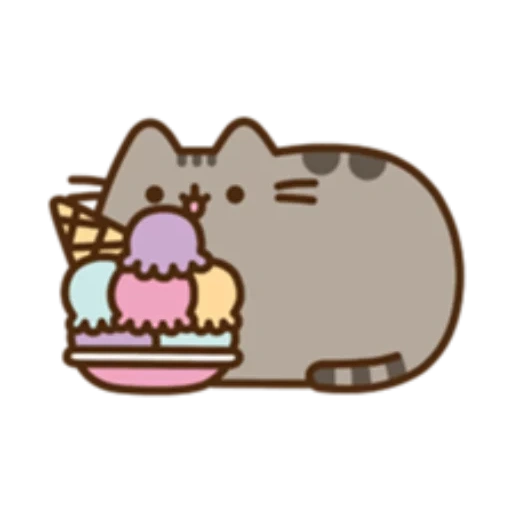 pushen, pushen il gatto, gatto di pusin, gatto di pushenzer, pusheen the cat