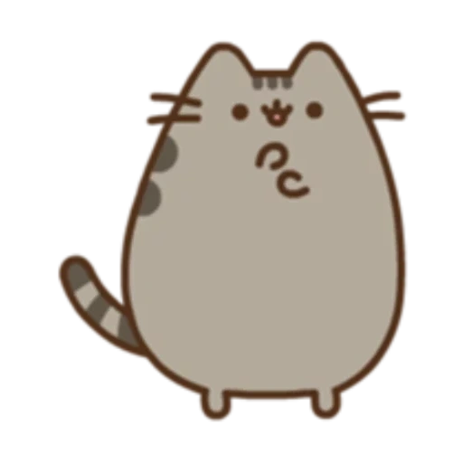 pushin, cat pushin, pusheen cat