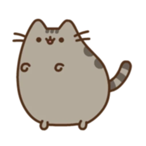 пушин, пушин кэт, pusheen cat, кот пушин танцует