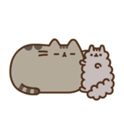 pushin, cat pushin, pushin kat, pusheen cat, pusheen cat