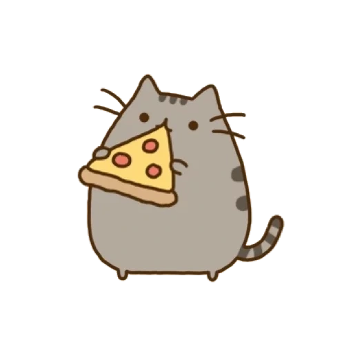 gato pushin, pushin kat, gato pusheen, pushin ze kat, o gato é pizza