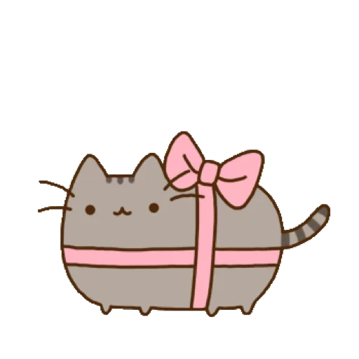 pusheen, pussin cat, pushen's sketch, cat pushen gift, purrfect