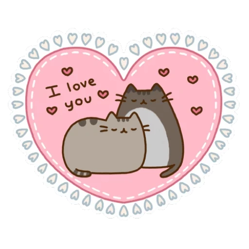 pushen, pusheen 2, gatto pu shen, san valentino di pusin cat