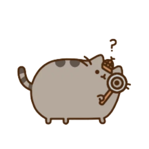 пушин, пушин кот, пушин кэт, pusheen cat