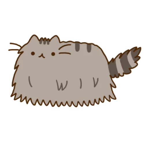 gatto di pusin, gatto grigio, gatto di pusin, cat pushen, pusheen the cat