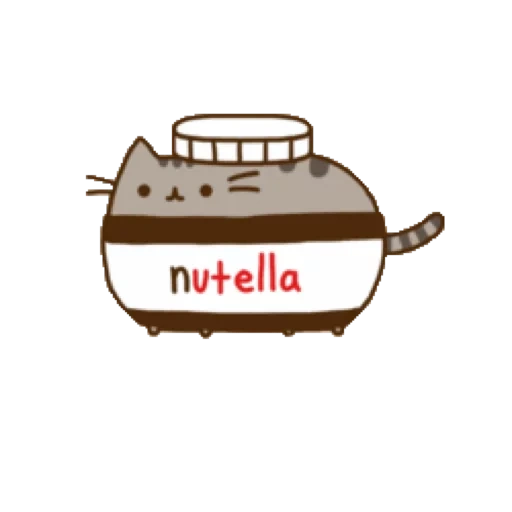 cat nutella, pushin nutella, cat pushin nutella, pushin kat nutella, kotik pushin nutella