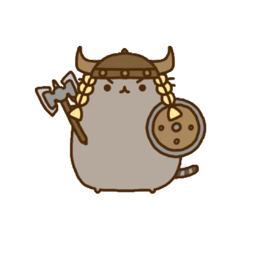 pushin cat, gato pusheen, gato pusheen, pushin viking, gato pushin viking