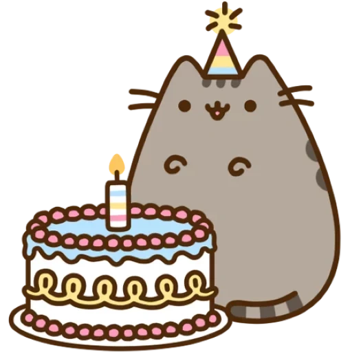 cat pushin dr, kue kucing pushin, kue pushin kat, kucing itu pushin dengan kue, ulang tahun cote pushin