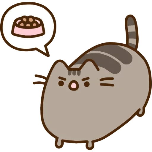 Pusheen the cat on X: Animated Pusheen stickers are available for  iMessage!  #SayItWithStickers   / X