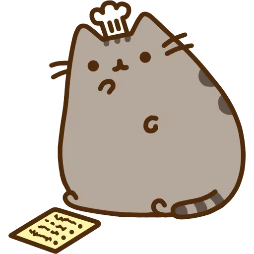 tekan kedalam, pushin cat, pushin kat, pusheen cat