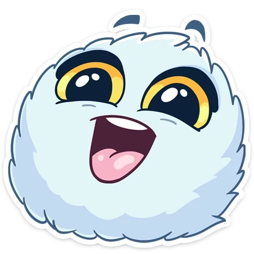 fluffy stickers, stylers vk pushistik, stickers for telegram, fluffy stickers, lovely stickers