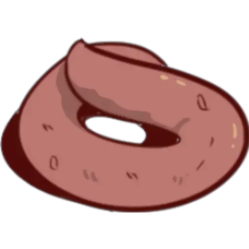 donut, пончик, темнота, сосиска пончике, рисунок пончика