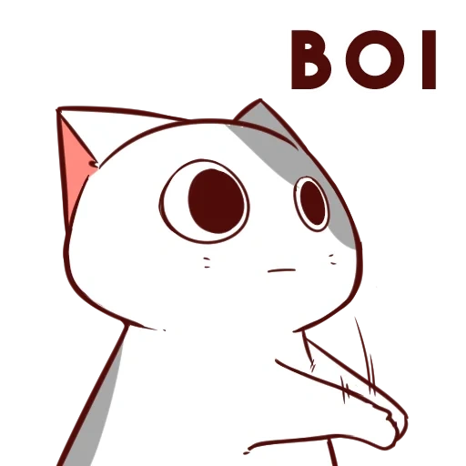 anjing laut kecil, pus nyanagami, anime kucing berwarna-warni