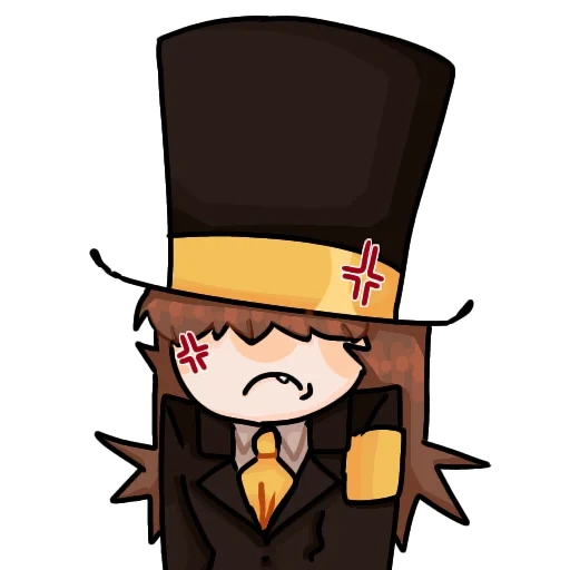 человек, аниме персонажи, снетчер a hat in time, a hat in time oneshot, чёрный шляп villainous