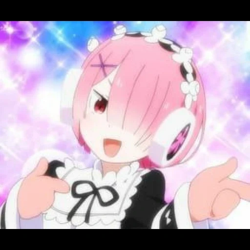 re zéro remor, re zero ram, fille animée, re zero ram ova, re zéro vie de zéro monde alternatif