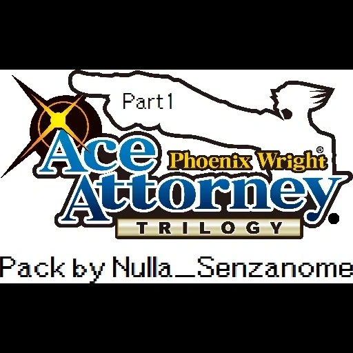 ace attorney, ace attorney логотип, ace attorney феникс райт, ace attorney trilogy логотип, phoenix wright ace attorney justice for all