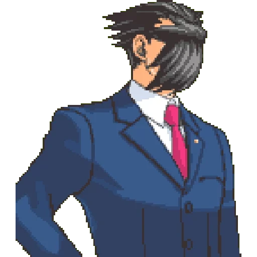 ace attorney, ace attorney phoenix wright, ace attorney phoenix wright speaking, ace attorney phoenix wright pixel