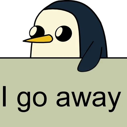 meme, pinguin, tangkapan layar, wajah ganter