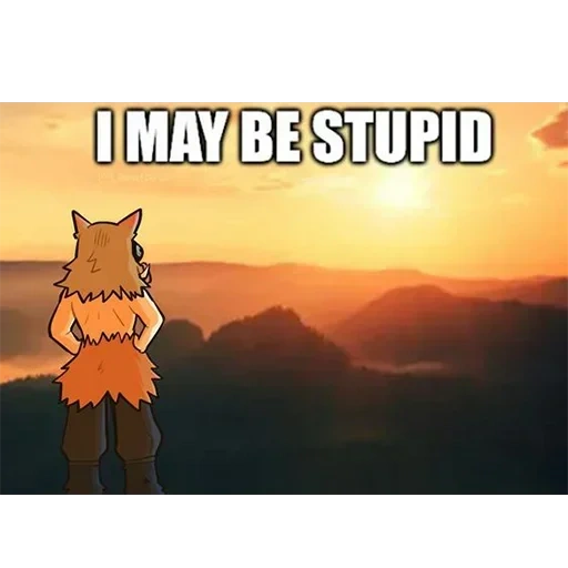 the fox, die meme, the people, anime meme, inoske meme
